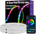 Plugwell 130FT Smart IC RGB LED Strip Lights