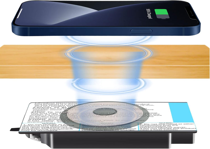 Plugwell Invisible Under-Desk Fast Wireless Charger