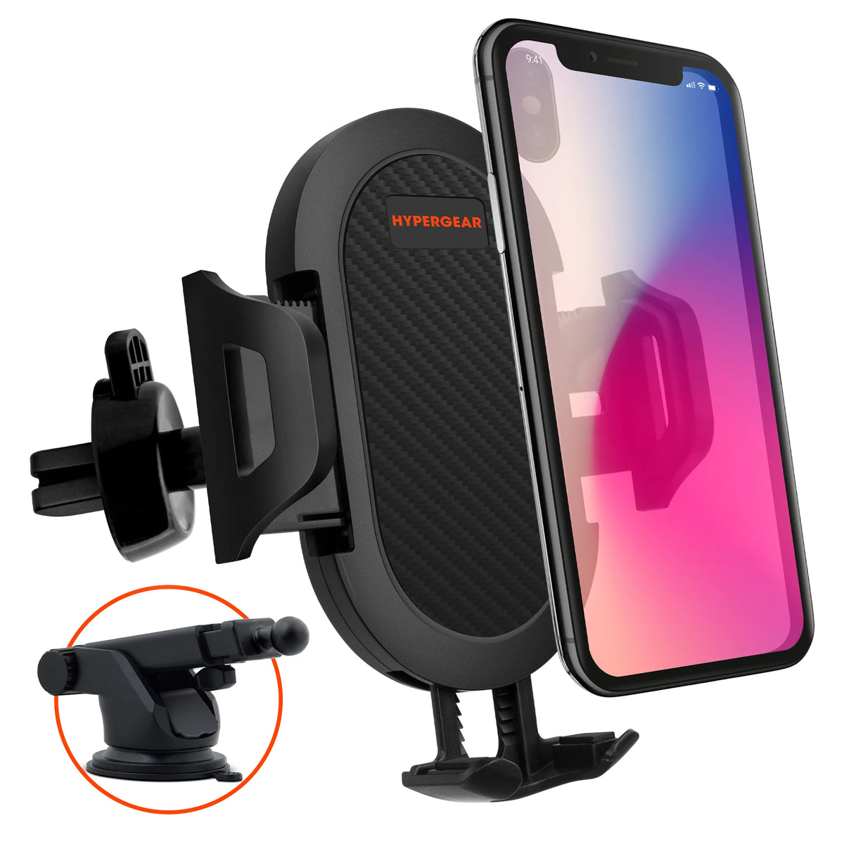 Hypergear 3-In-1 Phone Mount Kit