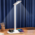 Plugwell 3-in-1 Wireless Charging LED Desk Lamp