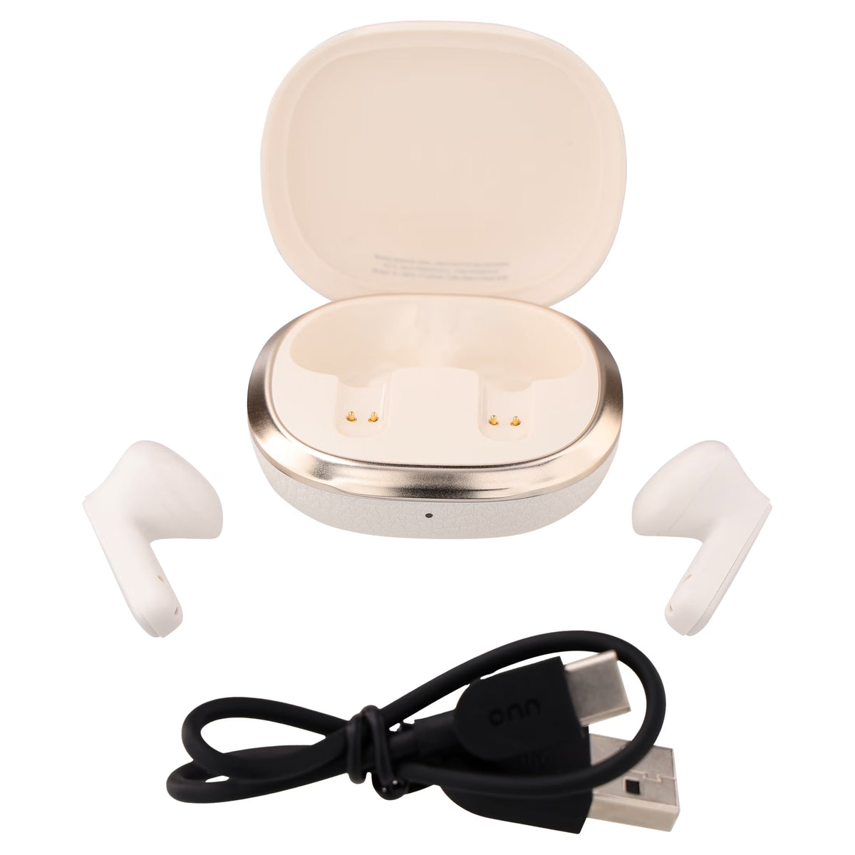 Hushbyte Wireless Earbuds, White
