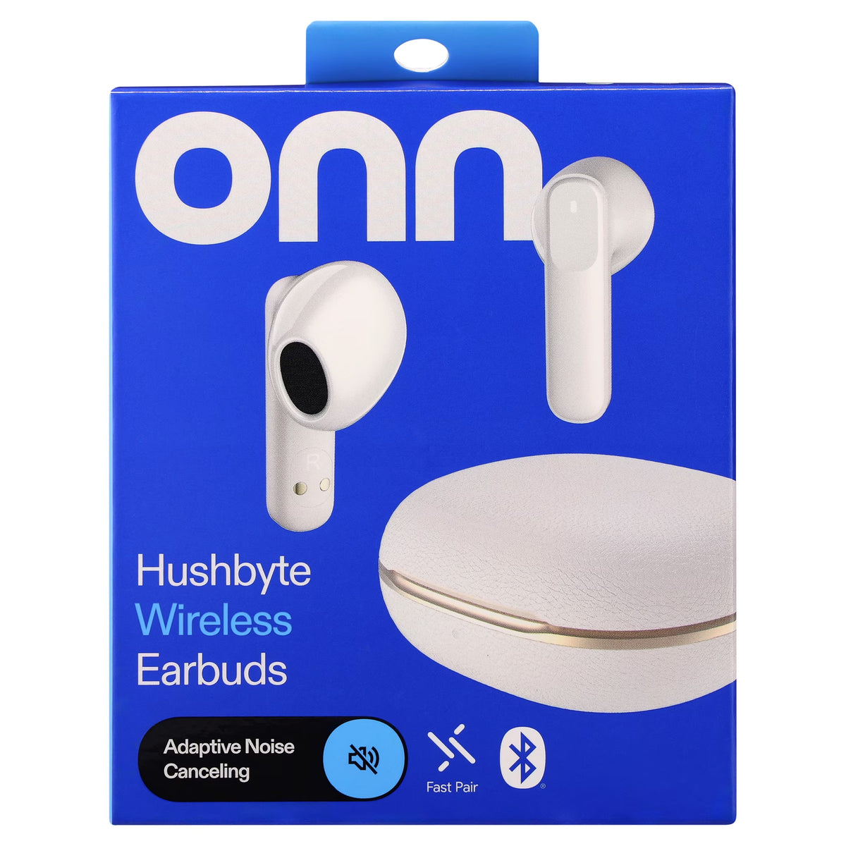 Hushbyte Wireless Earbuds, White