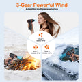 Plugwell 2-in-1 Electric Air Duster & Mini Vacuum