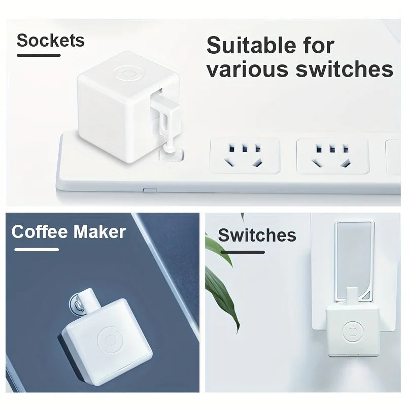 Zigbee Smart Fingerbot plus Switch Button Pusher Touch Arms Fingerbot for Tuya Smart Life Control Work with Alexa Google Alice