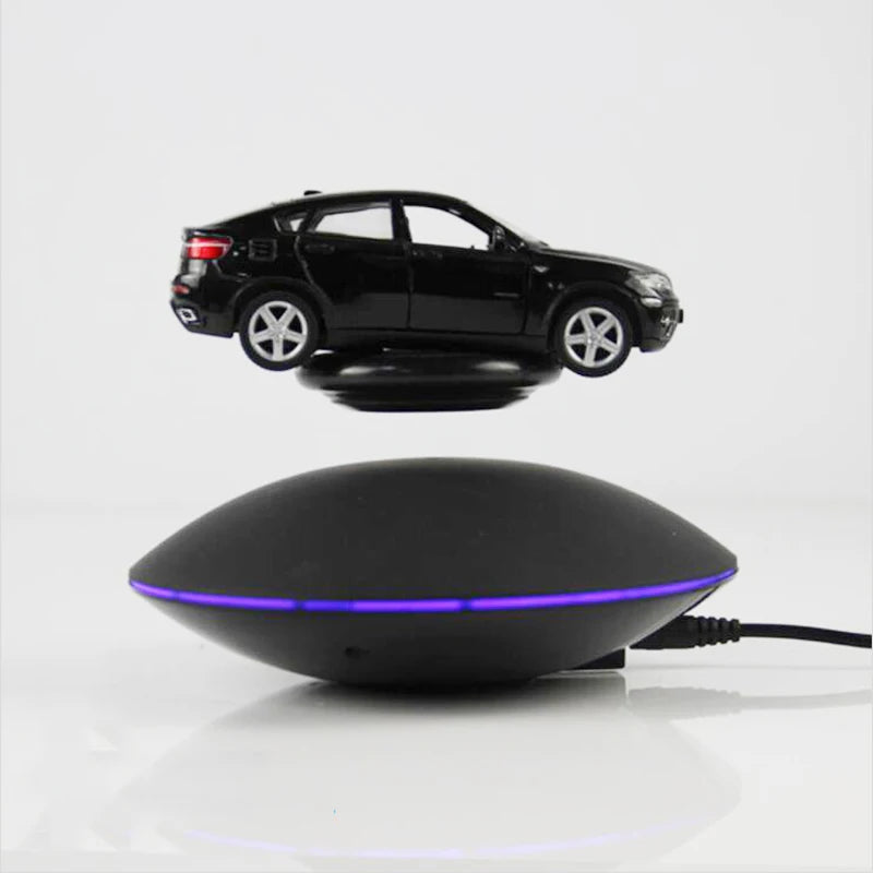 Plugwell™ 360° Rotating Magnetic Levitation Display Stand | Floating Shoe, Toy & Collectible Showcase