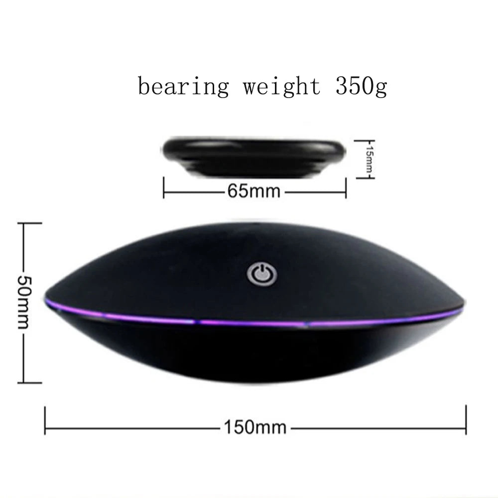 Plugwell™ 360° Rotating Magnetic Levitation Display Stand | Floating Shoe, Toy & Collectible Showcase
