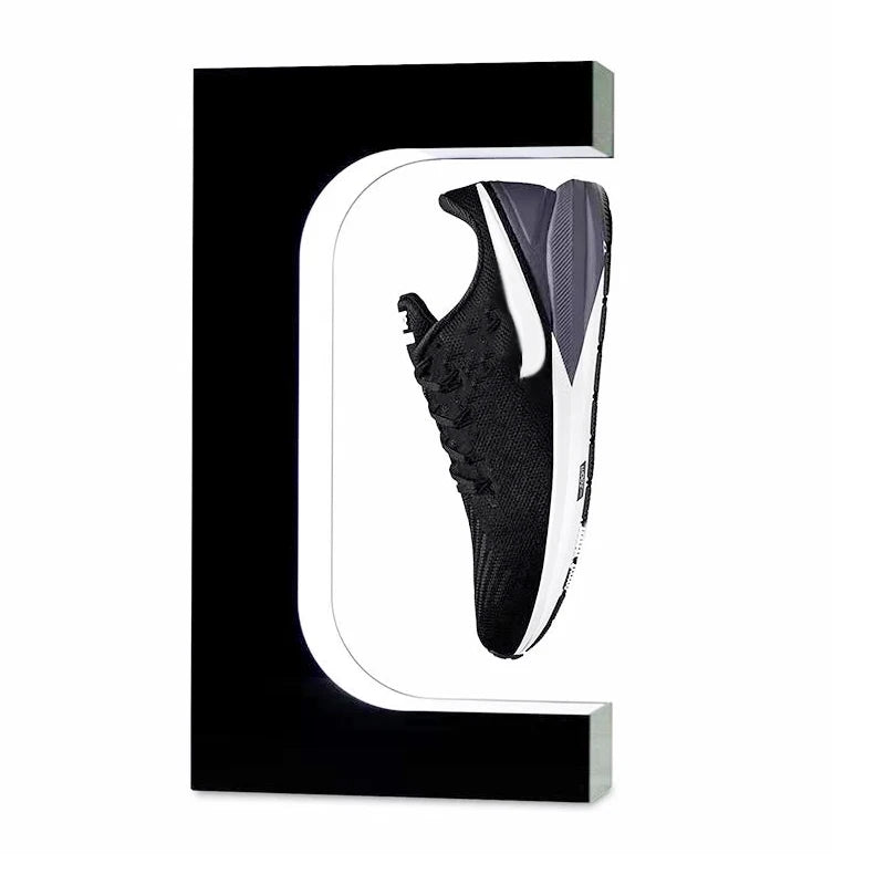 Plugwell™ 360° Rotating Magnetic Levitation Display Stand | Floating Shoe, Toy & Collectible Showcase