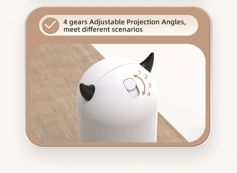 Plugwell™ Smart Automatic Laser Cat Toy & Interactive Pet Teaser
