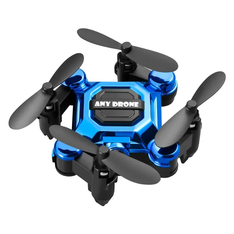 Mini-Klappdrohne, ferngesteuertes Fluggerät, Quadcopter für Luftaufnahmen, Spielzeug, klein, stoßfester Hubschrauber