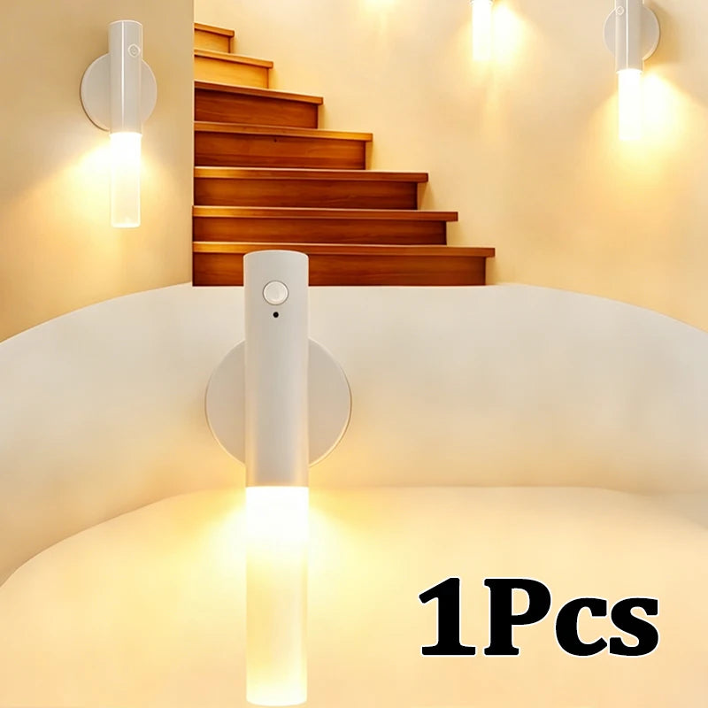 Plugwell™ Portable Rechargeable Motion Sensor Wall Light for Hallways & Stairs