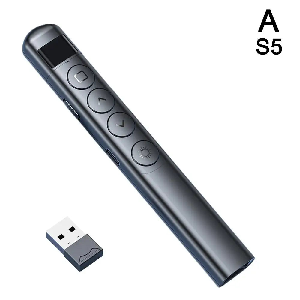 Plugwell™ Wireless Presentation Clicker & USB Laser Pointer PPT Presenter Pen