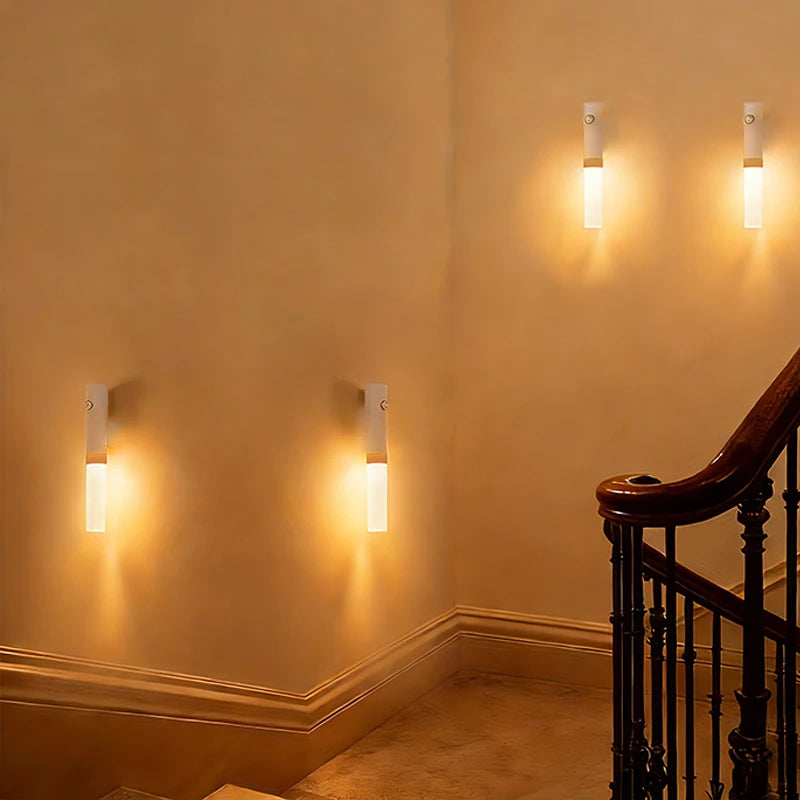 Plugwell™ Portable Rechargeable Motion Sensor Wall Light for Hallways & Stairs