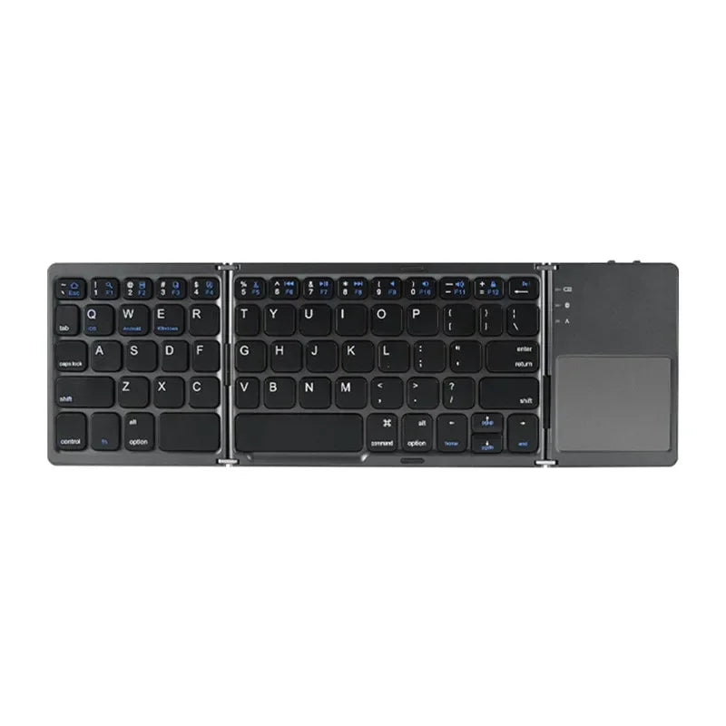 Plugwell™ Ultra-Slim Foldable Bluetooth Keyboard & Mouse Touchpad