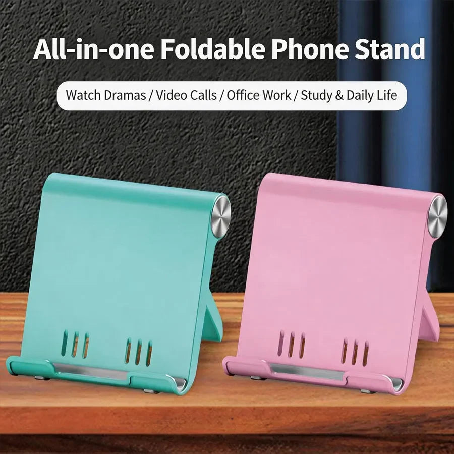 Plugwell™ Adjustable & Foldable Desktop Phone Stand