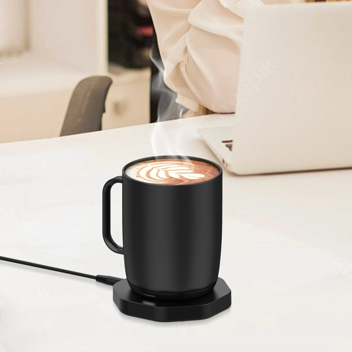 Plugwell™ Wireless Charging Base for Ember Smart Mug 1 & 2 | Replacement Temperature Control Mug Charger Dock