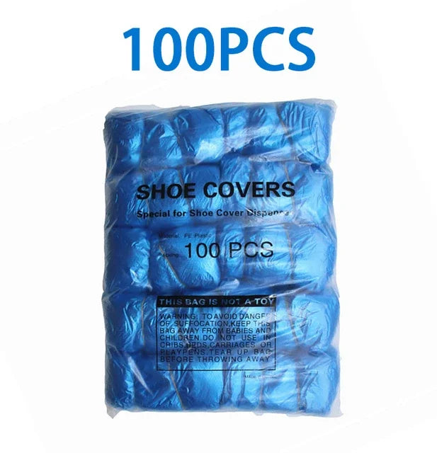Plugwell™ Automatic Hands-Free Shoe Cover Dispenser & 100-Piece Set