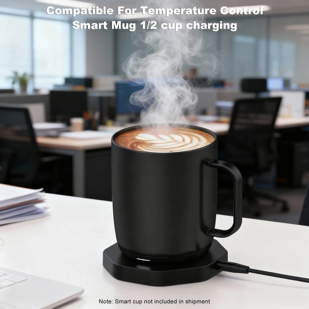 Plugwell™ Wireless Charging Base for Ember Smart Mug 1 & 2 | Replacement Temperature Control Mug Charger Dock