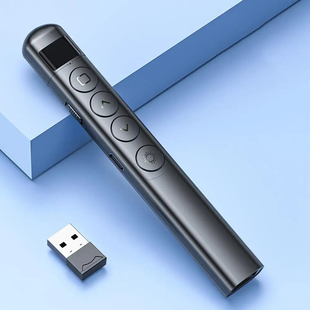 Plugwell™ Wireless Presentation Clicker & USB Laser Pointer PPT Presenter Pen