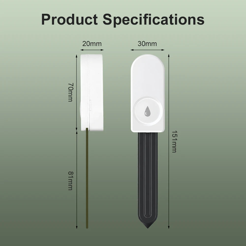 Plugwell™ Kabelloser Bodenfeuchte- und Temperatursensor für intelligente Bewässerung
