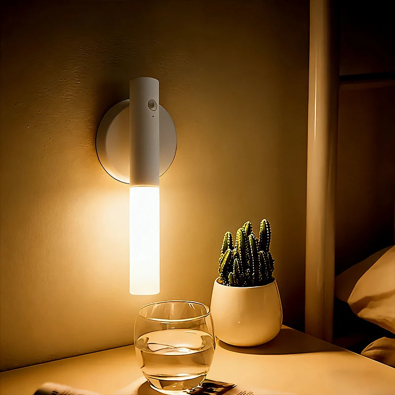 Plugwell™ Portable Rechargeable Motion Sensor Wall Light for Hallways & Stairs
