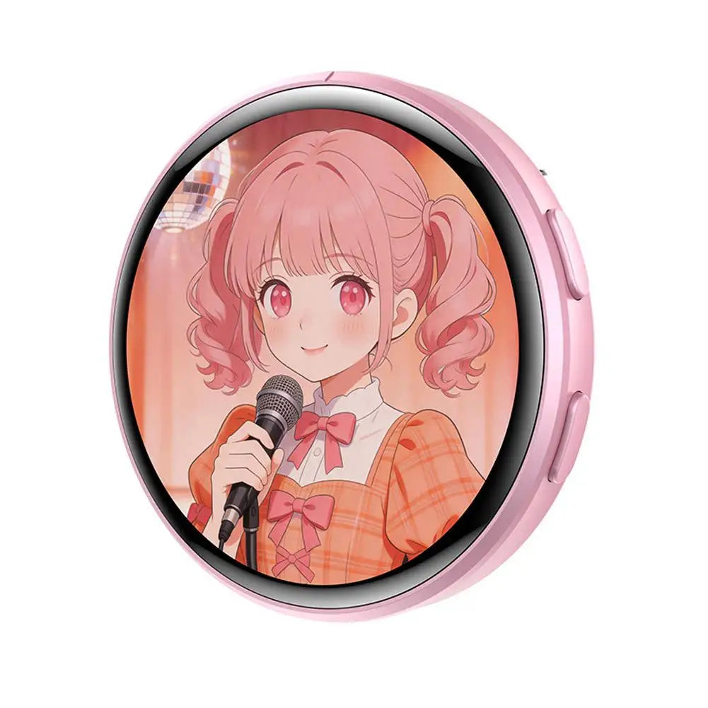 Plugwell™ Anime Digital E-Badge & Interactive Touchscreen Pin | Custom GIF & Video Wearable Display