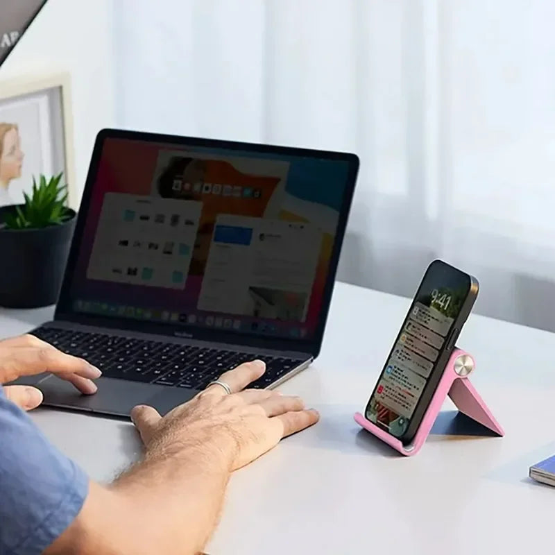 Plugwell™ Adjustable & Foldable Desktop Phone Stand