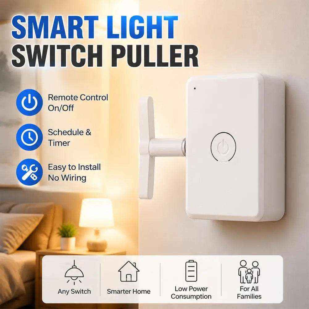 Plugwell™ Wireless Smart Light Switch Pusher & Remote Control Bot