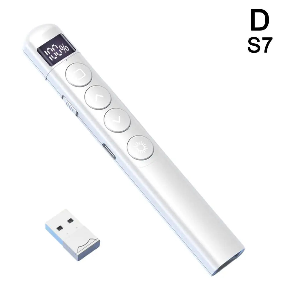 Plugwell™ Wireless Presentation Clicker & USB Laser Pointer PPT Presenter Pen