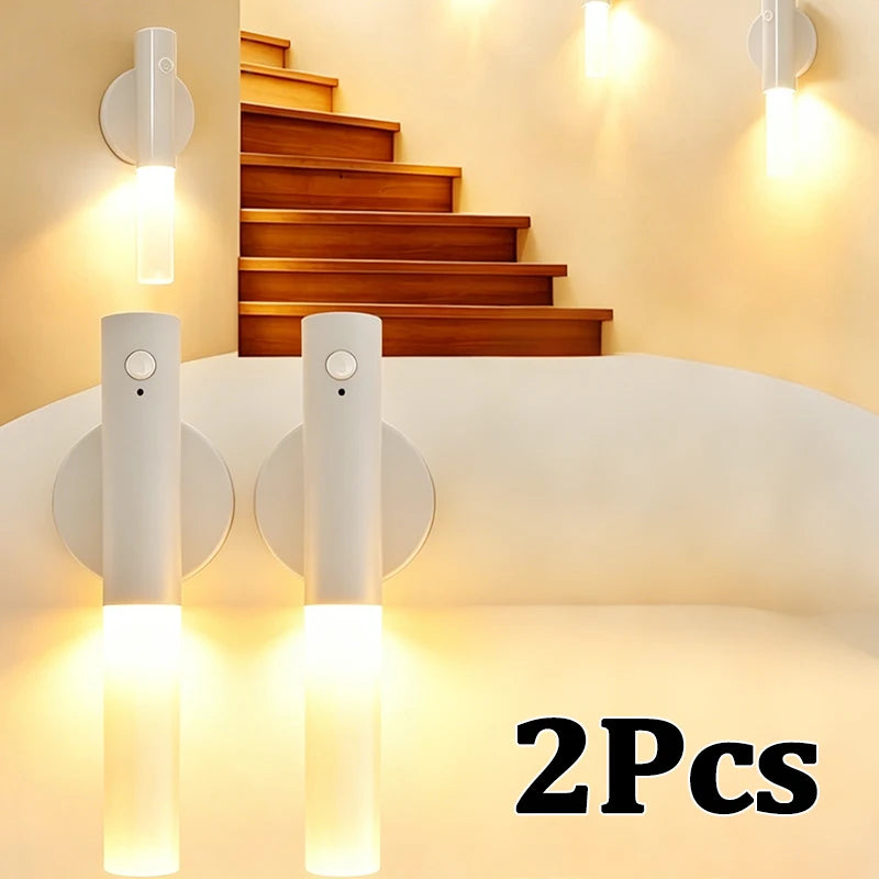 Plugwell™ Portable Rechargeable Motion Sensor Wall Light for Hallways & Stairs