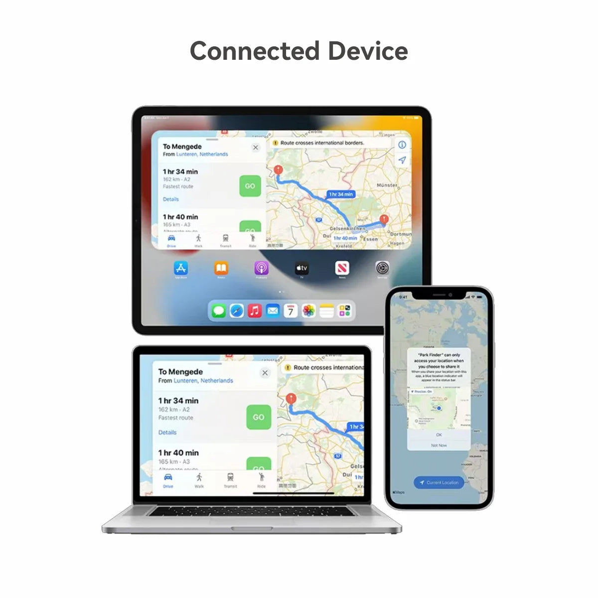Localisateur intelligent iOS Plugwell™ pour bagages, clés et sacs