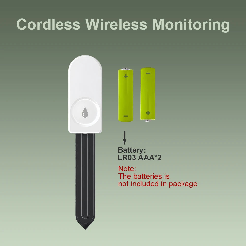 Plugwell™ Kabelloser Bodenfeuchte- und Temperatursensor für intelligente Bewässerung