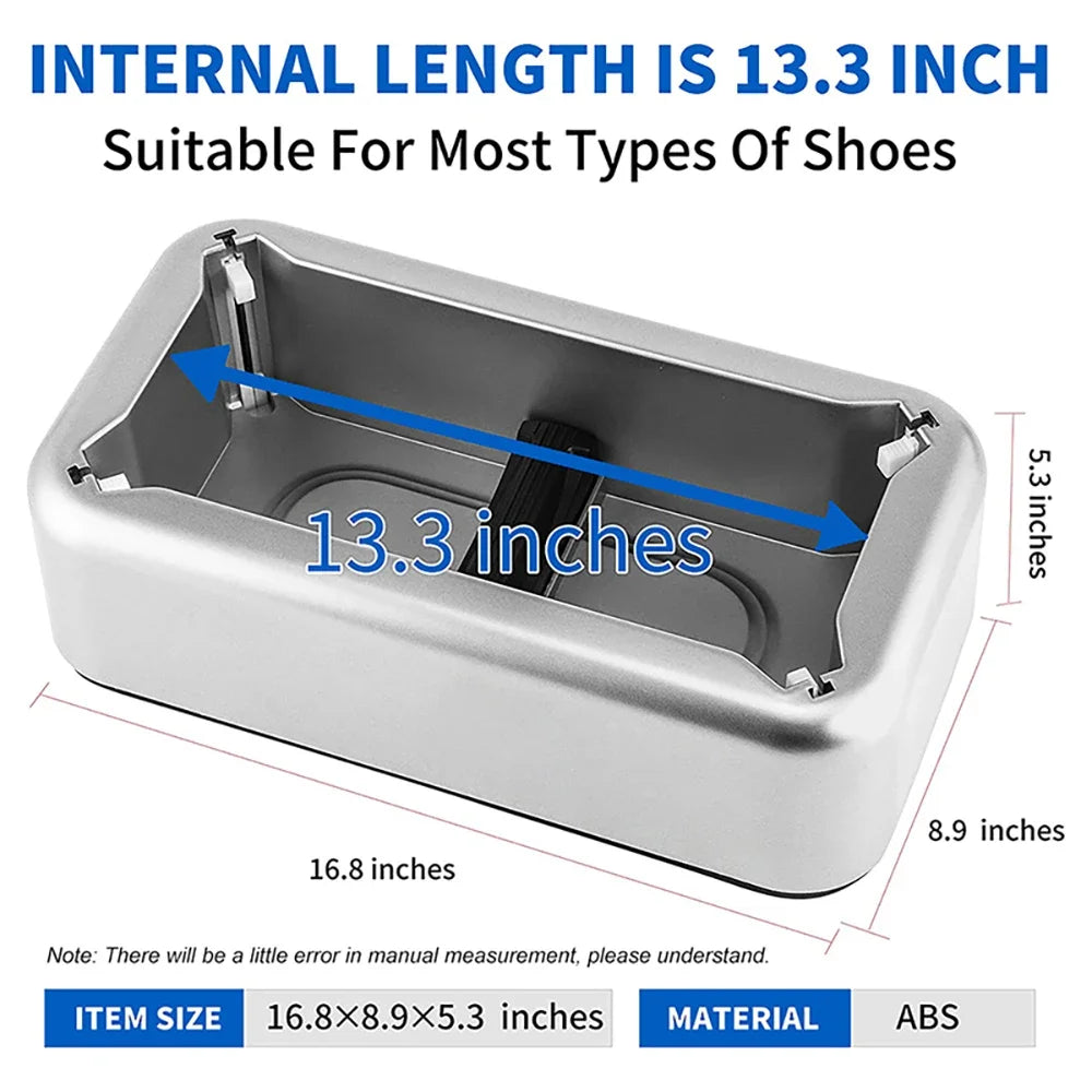 Plugwell™ Automatic Hands-Free Shoe Cover Dispenser & 100-Piece Set