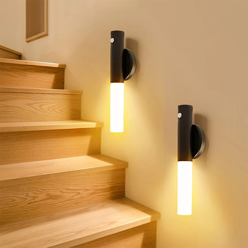 Plugwell™ Portable Rechargeable Motion Sensor Wall Light for Hallways & Stairs