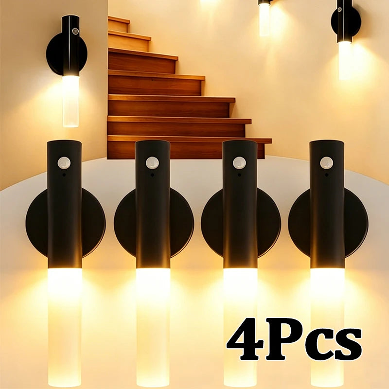 Plugwell™ Portable Rechargeable Motion Sensor Wall Light for Hallways & Stairs