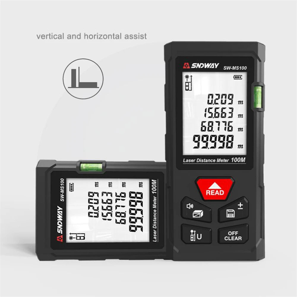 Télémètre laser portable haute précision et outil de mesure Plugwell™