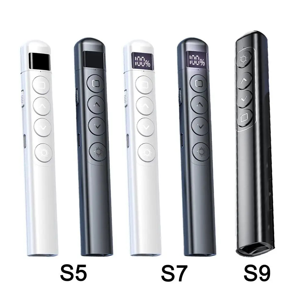 Plugwell™ Wireless Presentation Clicker & USB Laser Pointer PPT Presenter Pen