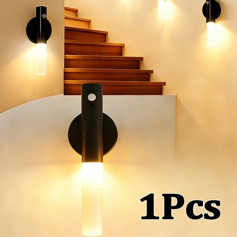 Plugwell™ Portable Rechargeable Motion Sensor Wall Light for Hallways & Stairs