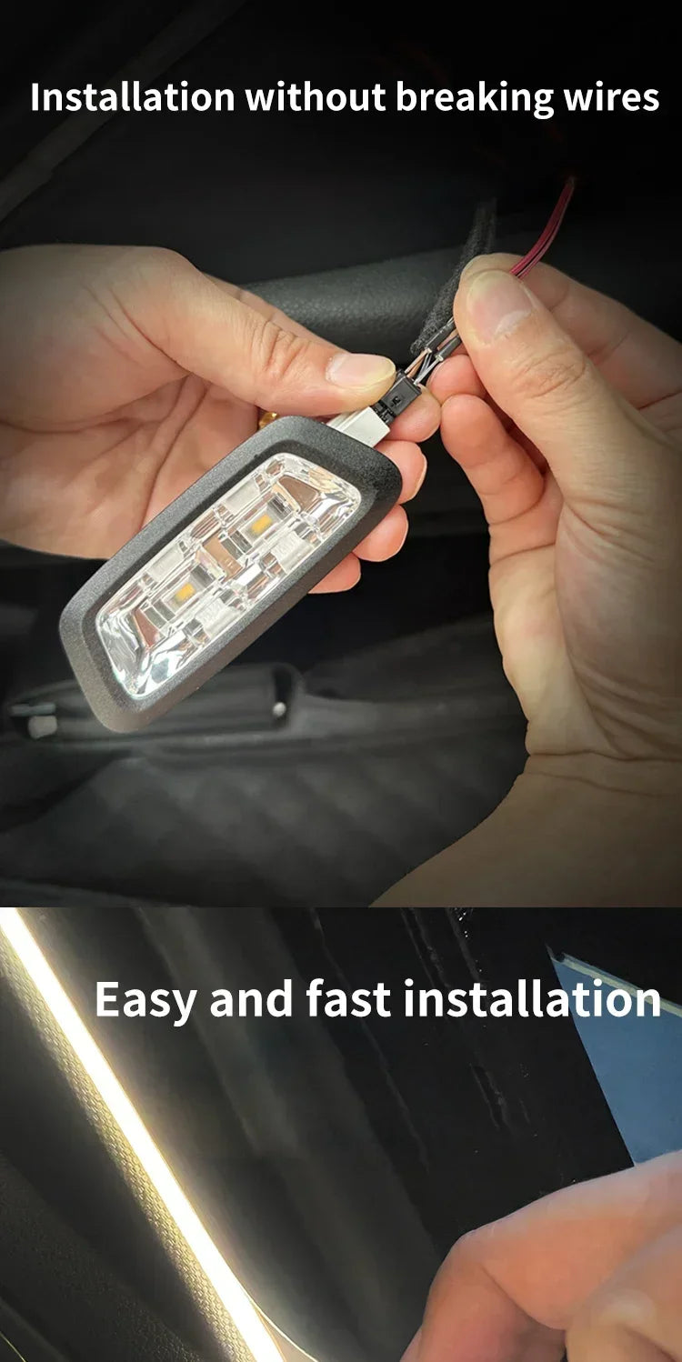 Plugwell™ 自動LEDテールゲート＆トランクアンビエントライトストリップ