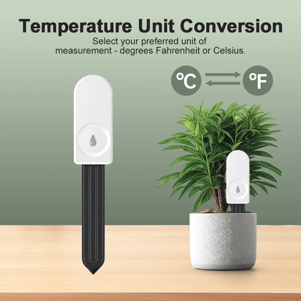 Plugwell™ Kabelloser Bodenfeuchte- und Temperatursensor für intelligente Bewässerung