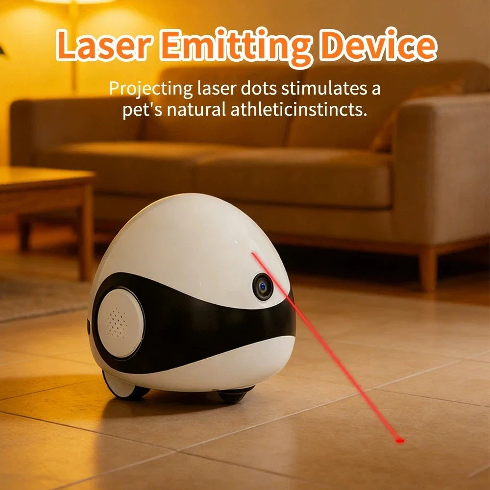 Baby WIFI 2MP Camera Robot for Dog Cat Baby 1080P Wifi 2.4G 360° Home Pet Camera Startlight Night Vision CCTV Pet Camera