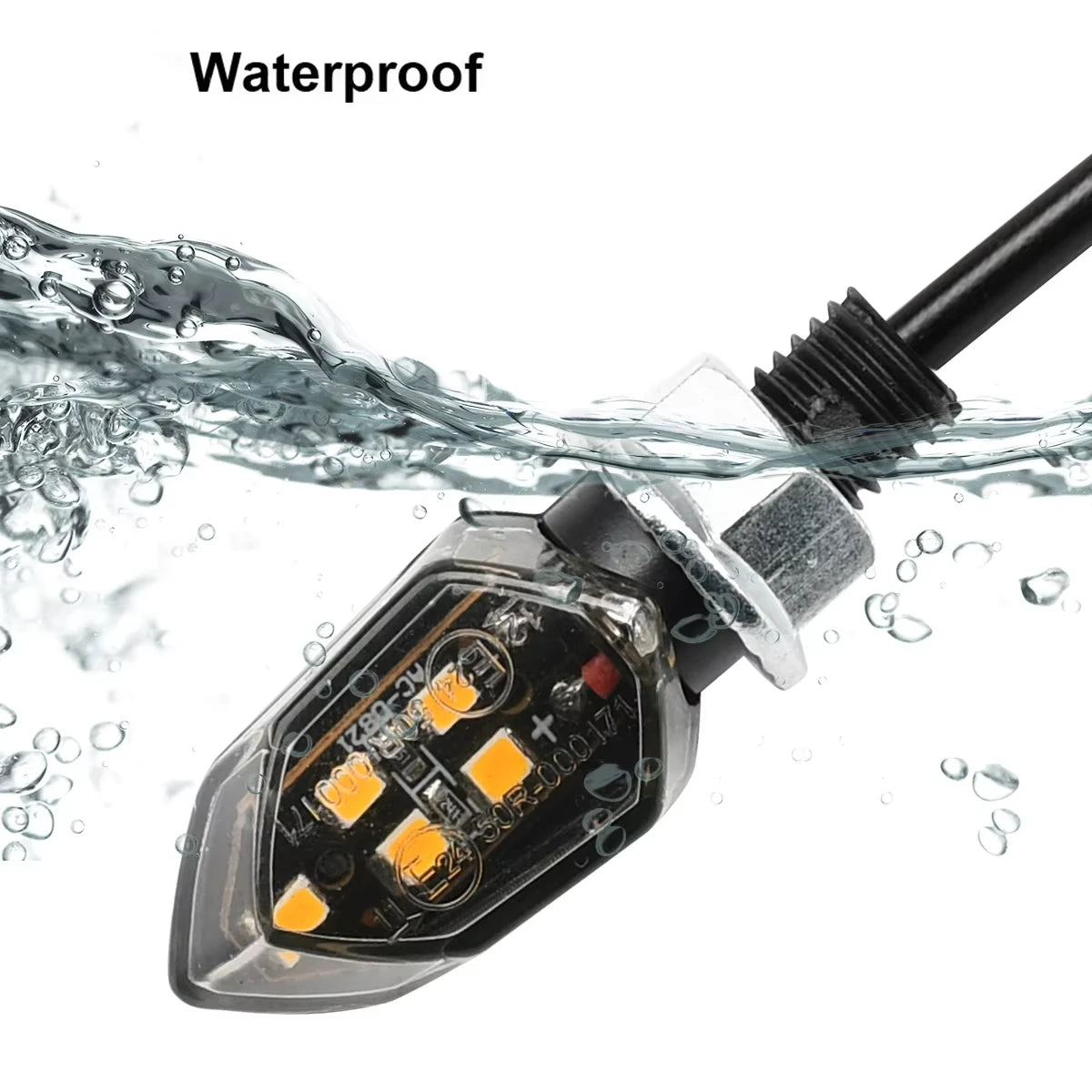 Voyants LED étanches miniatures Plugwell™ pour vélos