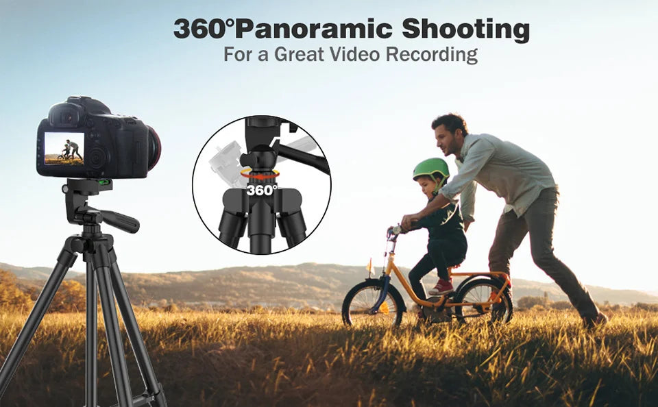 Universal Phone Extendable Tripod DSLR Camera Lightweight Photography With Bluetooth Remote Control For Mobile Phone Camera Live