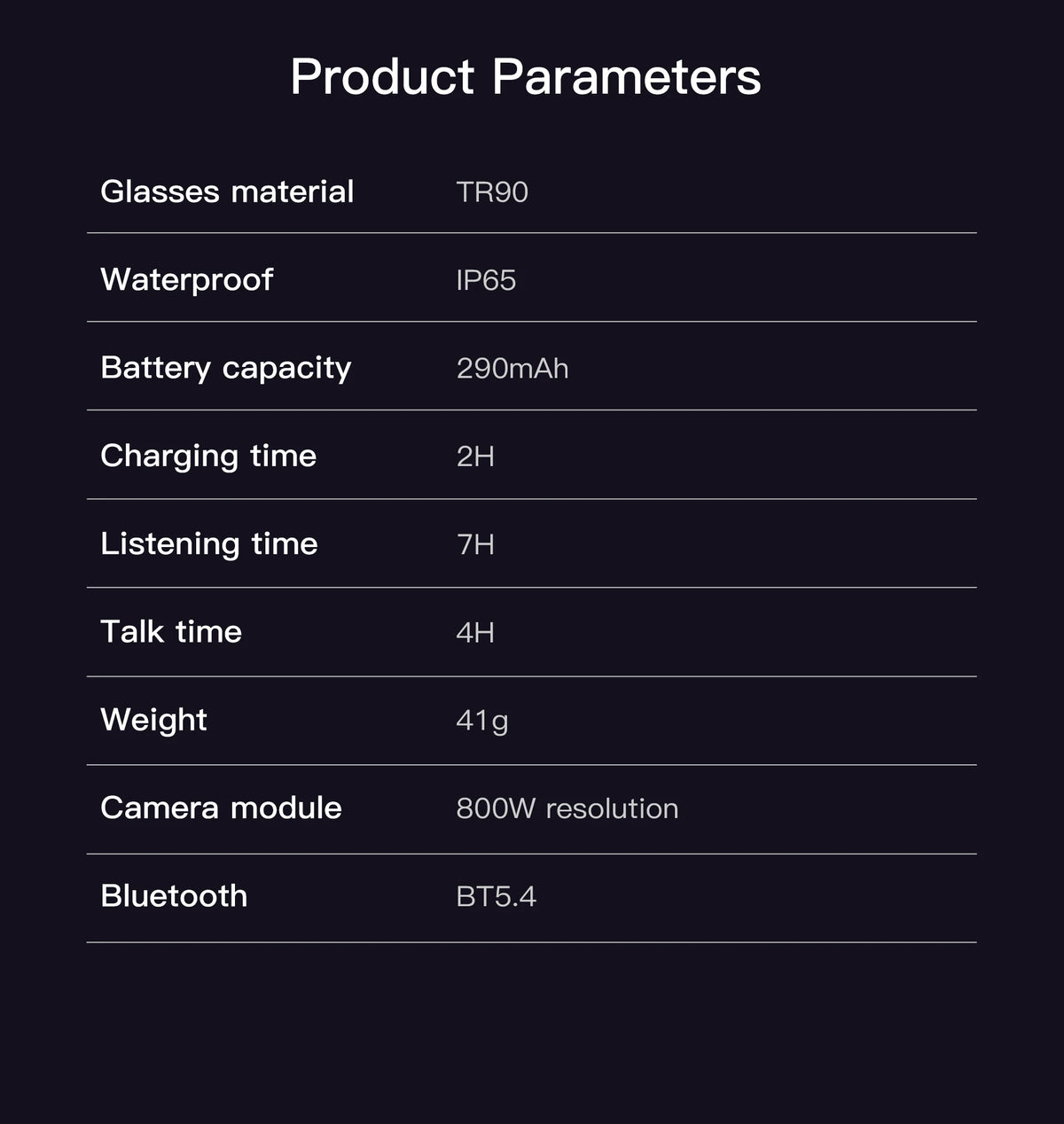 Plugwell™ 4K AI Smart Glasses with 8MP Camera & ChatGPT Translation