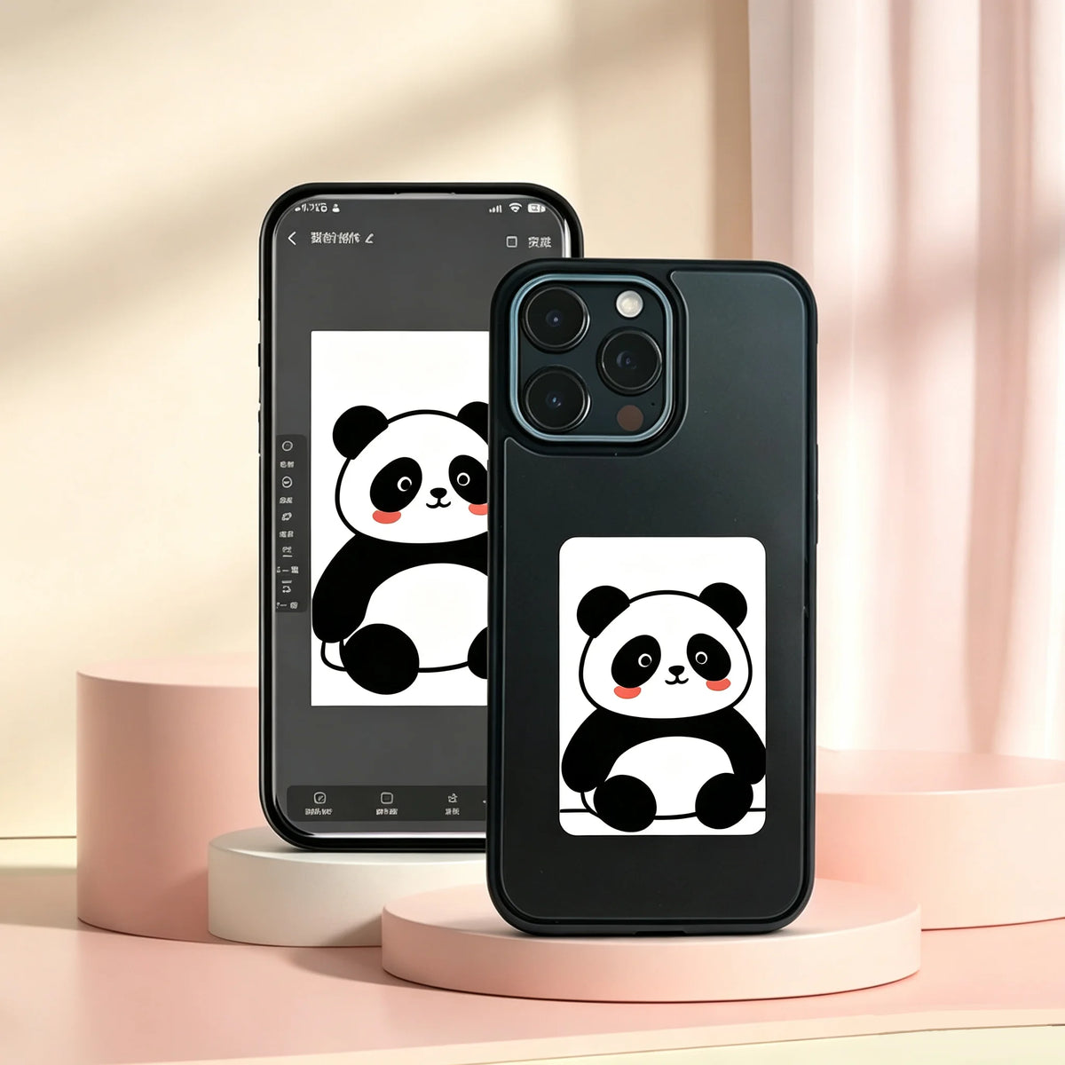 Plugwell™ NFC搭載E-Inkスクリーン iPhoneケース | iPhone用ワイヤレス画像転送スマートカバー