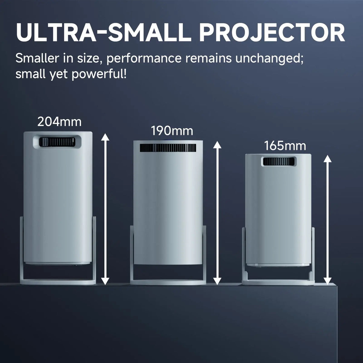 Smart Mini Proiettore Plugwell™ HONGTOP P30PRO | Supporto 4K, Android 14, WiFi 6 & Home Cinema Portatile