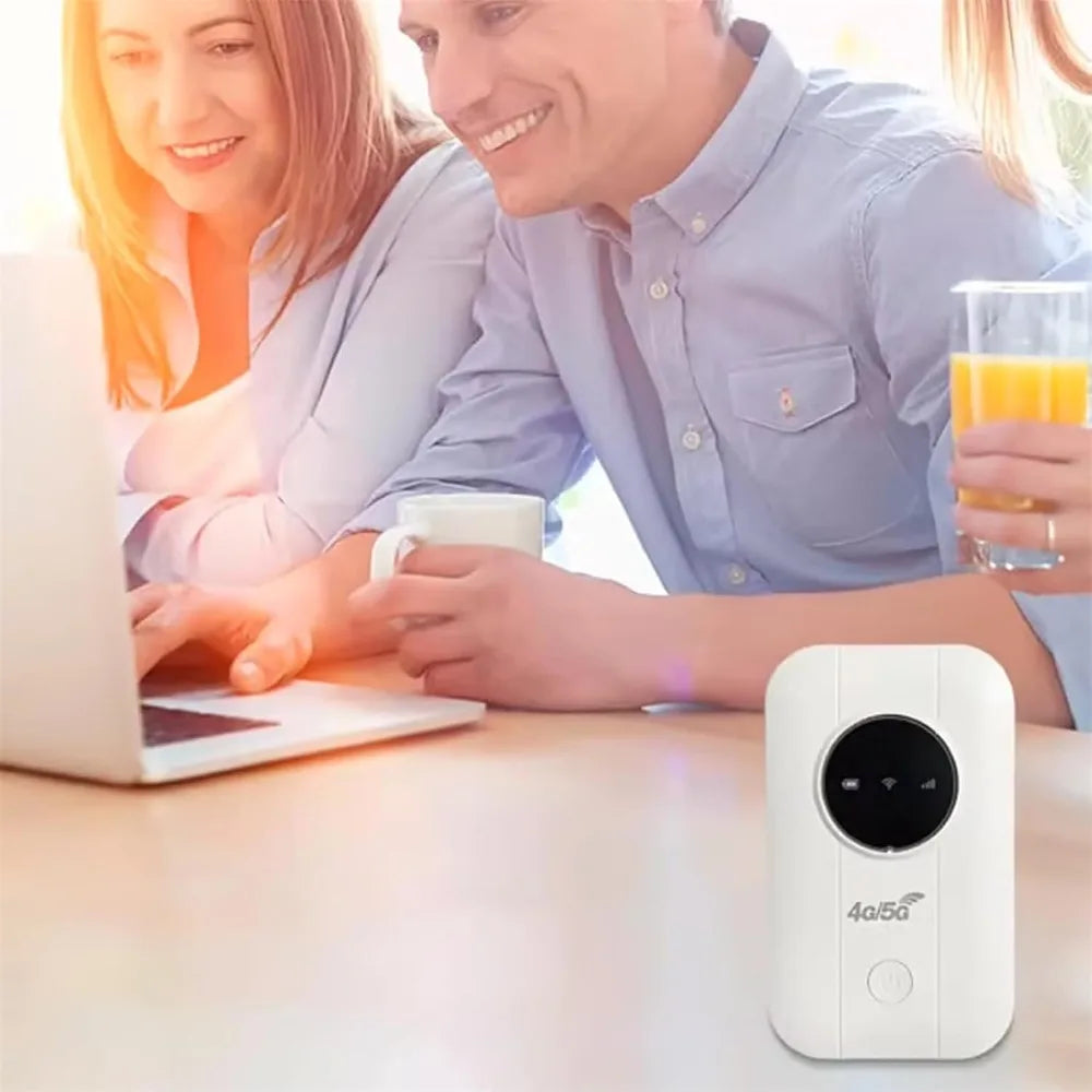 Routeur WiFi de poche portable Plugwell™ 300 Mbps 4/5G | Point d'accès mobile alimenté par USB