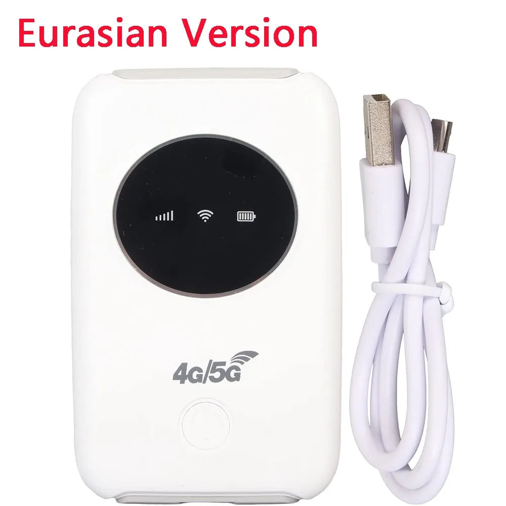 Routeur WiFi de poche portable Plugwell™ 300 Mbps 4/5G | Point d'accès mobile alimenté par USB