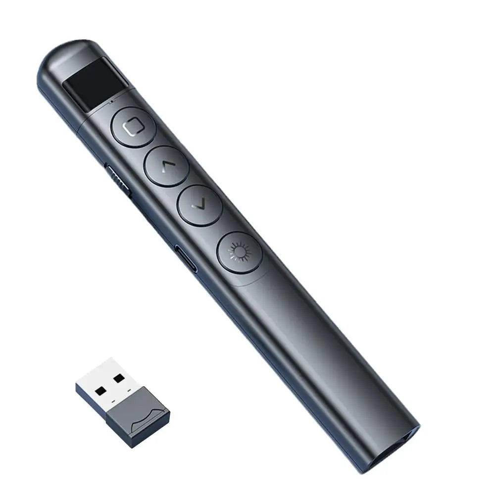 Plugwell™ Wireless Presentation Clicker & USB Laser Pointer PPT Presenter Pen