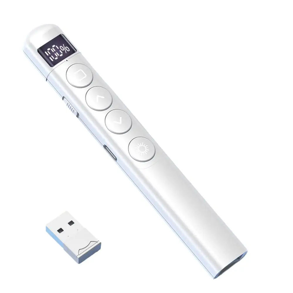 Plugwell™ Wireless Presentation Clicker & USB Laser Pointer PPT Presenter Pen