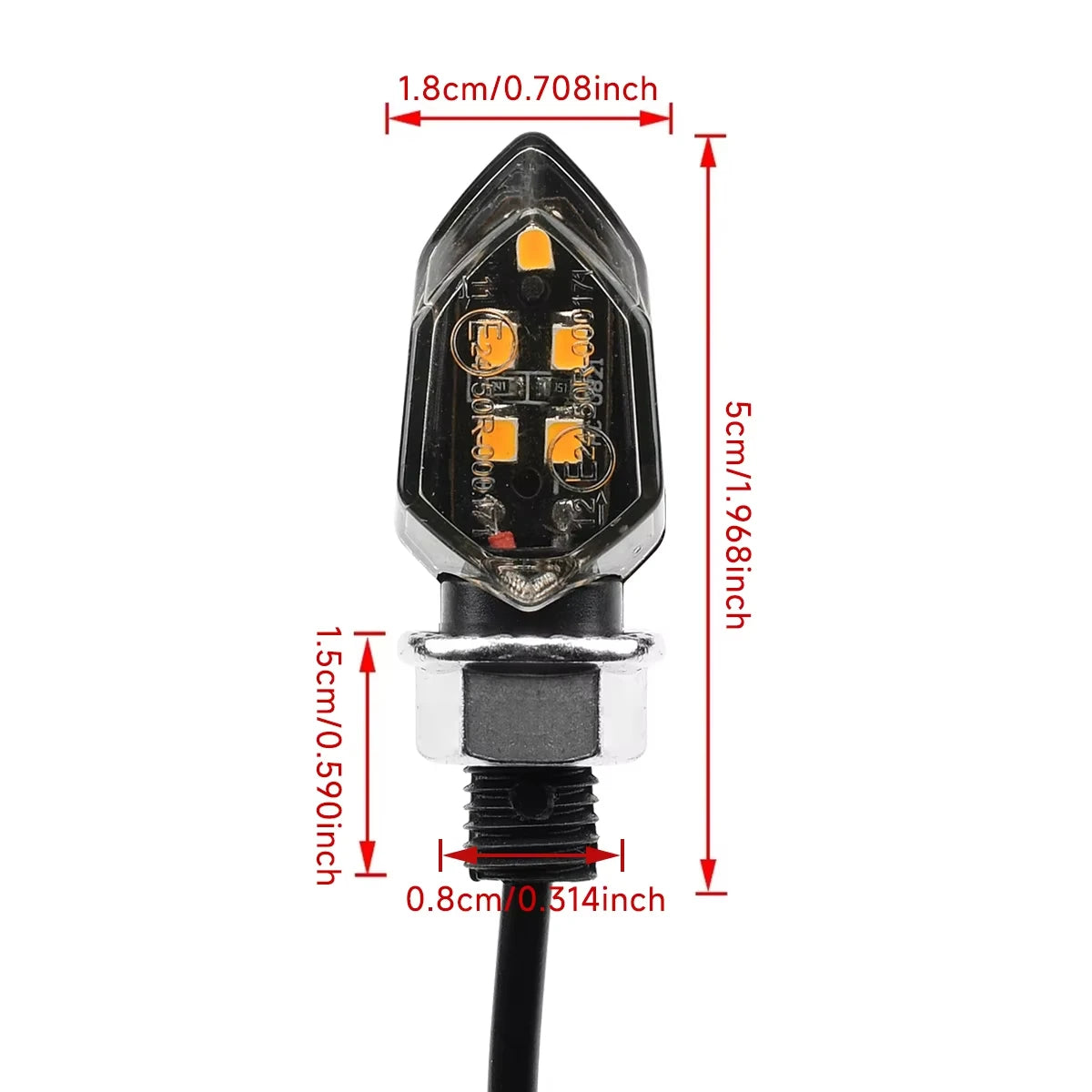 Voyants LED étanches miniatures Plugwell™ pour vélos